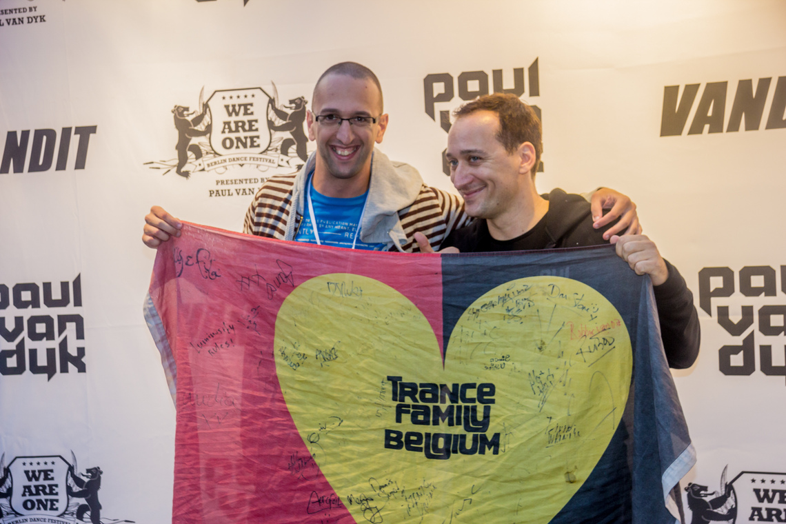 We Are One-Festival 2014 // Meet'n'Greet Paul Van Dyk