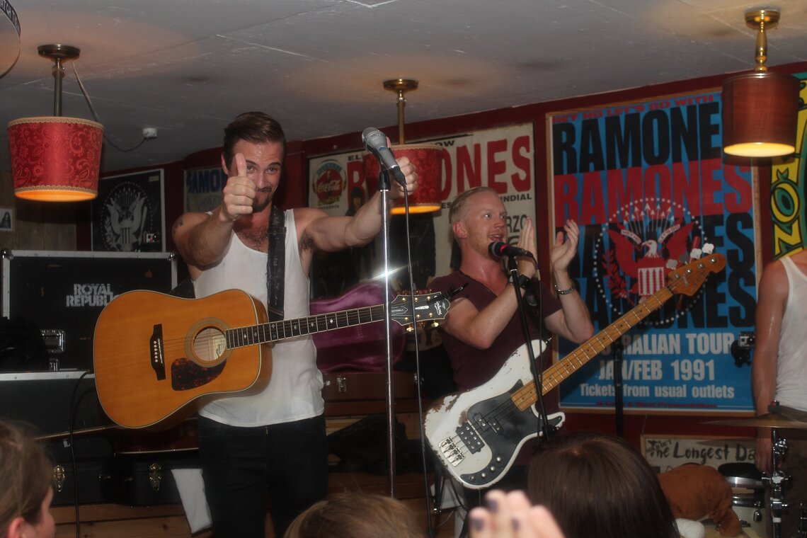 Royal Republic @ Ramones Museum