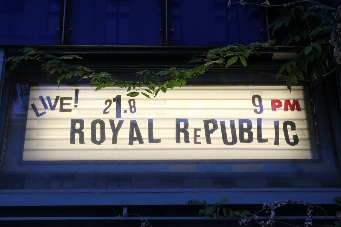 Royal Republic @ Ramones Museum