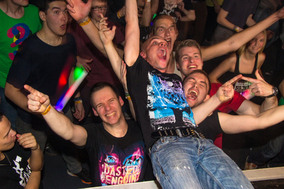 Audiofreq in the crowd