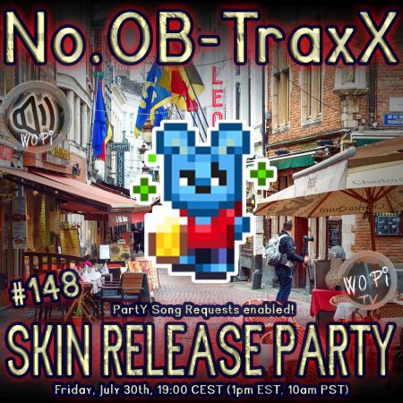 No.OB-TraxX #148 - Blue Bear Beer Bomber Release Party