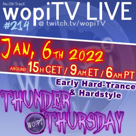 #214 - Thunder Thursday, Early Hard-Trance & Hardstyle