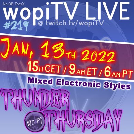 #219 - Thunder Thursday - Mixed Electronic Music