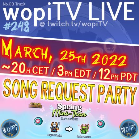 #248 - Song Request Party + SR Spring-Thon
