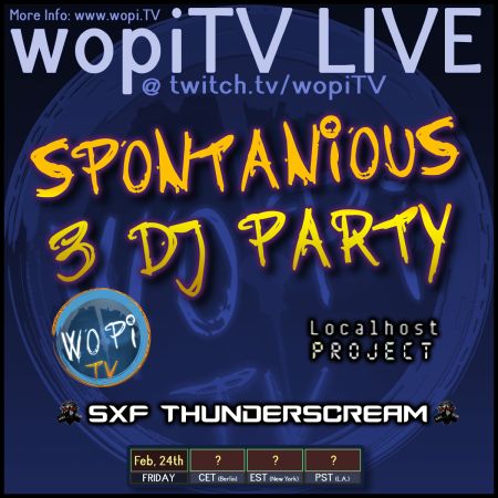 #355 - Spontanious 3DJ Stream