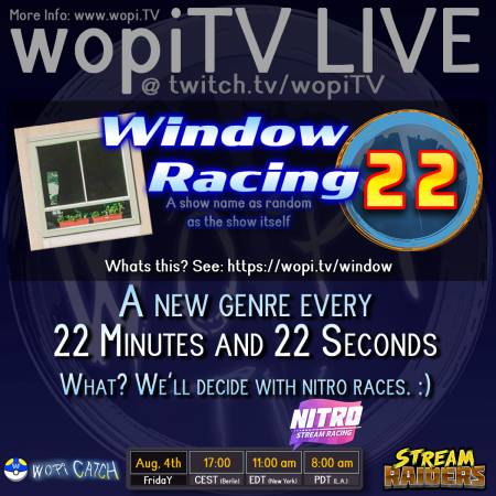 #407 - Window Racing 22