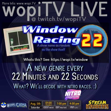 #408 - Window Racing 22