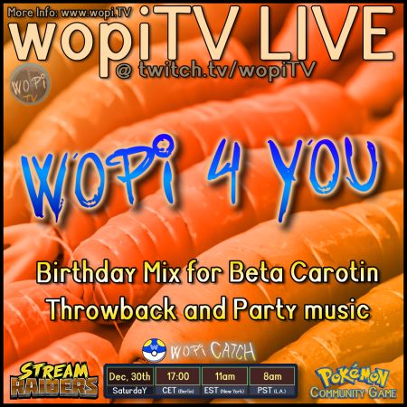 #430: wopi 4 you - Beta Carotin Birthday Set