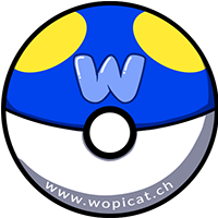 wopiCatch wopiball w/ URL (3x3") Sticker