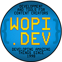 wopi.dev full circle (3x3") Sticker