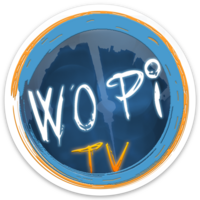 wopiTV Logo (3x3") Sticker